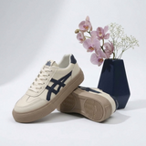 Carlena | Sneakersy Retro z Komfortową Podeszwą