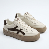 Carlena | Sneakersy Retro z Komfortową Podeszwą