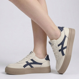 Carlena | Sneakersy Retro z Komfortową Podeszwą