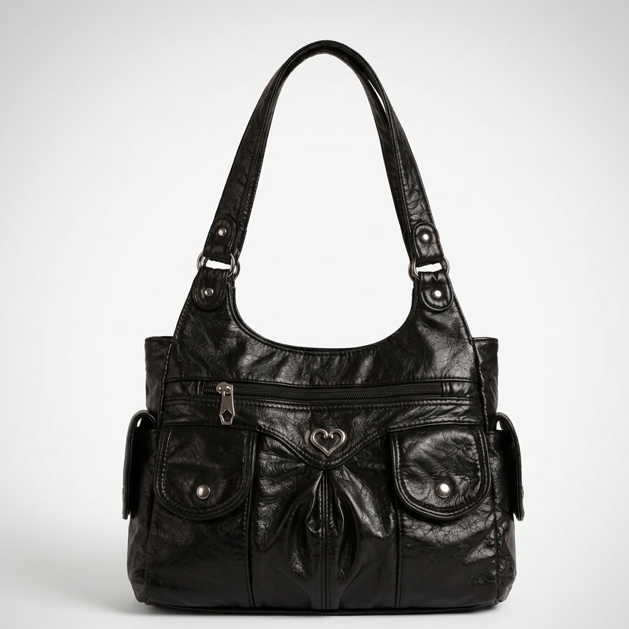 Carlena | Pojemna Torebka na Ramię w Stylu Vintage