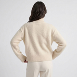 Carlena | Kaszmirowy Sweter Oversize z Golfem