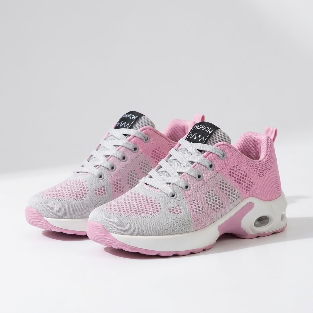 Carlena | Lekkie Sneakersy z Oddychającą Siateczką i Amortyzującą Podeszwą