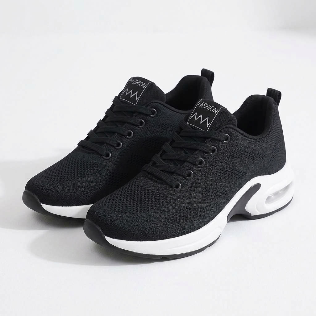 Carlena | Lekkie Sneakersy z Oddychającą Siateczką i Amortyzującą Podeszwą