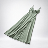 Carlena | Elegancka damska sukienka maxi z dekoltem V | Elżbieta