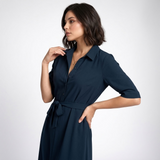 Carlena | Elegancka casualowa sukienka damska o podkreślonym kroju | Julia