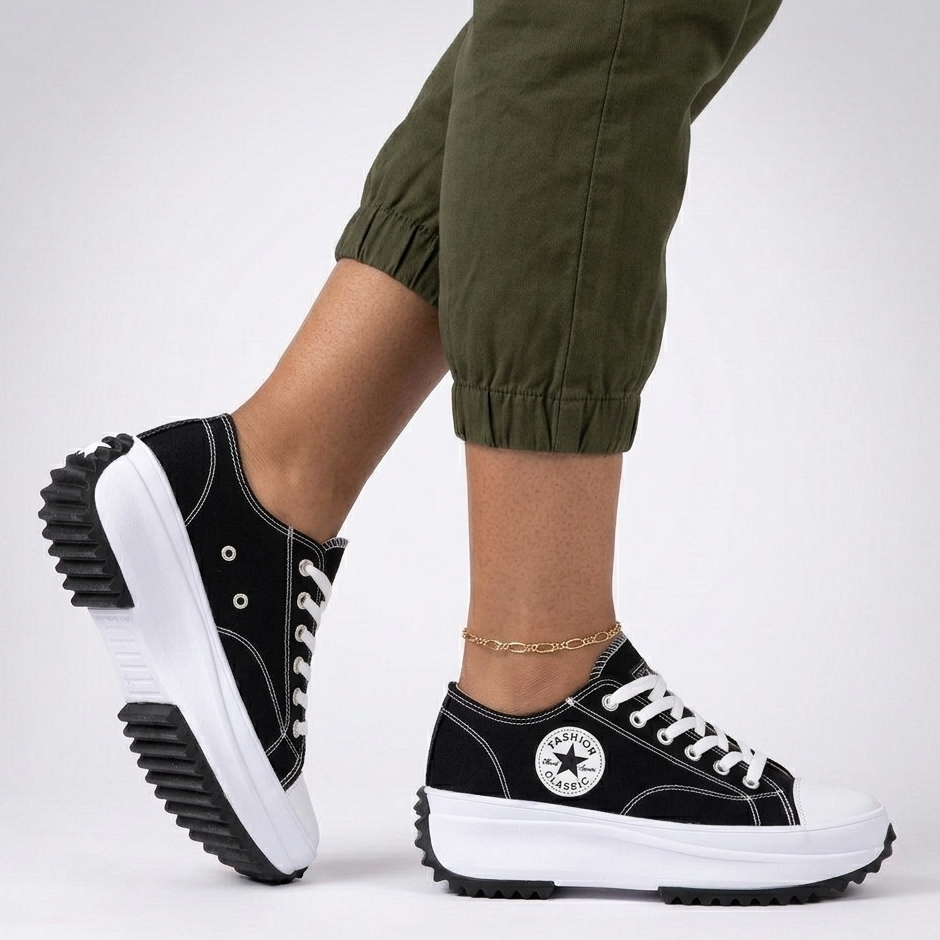 Carlena | Damskie Sneakersy Ortopedyczne Star