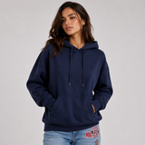 Carlena | Bluza z Kapturem z Motywem Gwiazdy w Panterkę