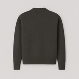Carlena | Sweter oversize z dzianiny z detalem serca