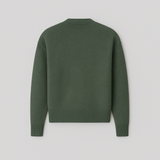 Carlena | Sweter oversize z dzianiny z detalem serca