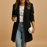 Carlena | Elegancki płaszcz damski o średniej długości | Irena