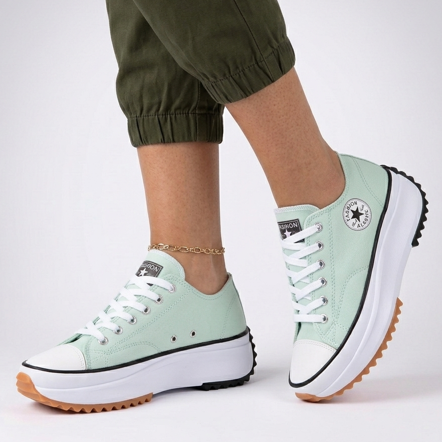 Carlena | Damskie Sneakersy Ortopedyczne Star