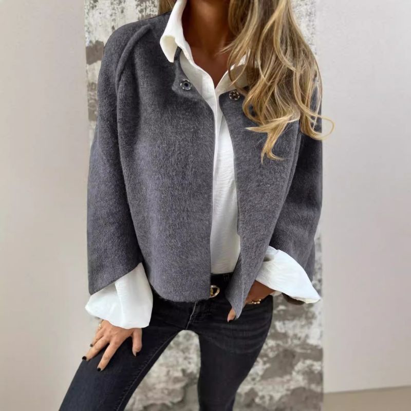 Carlena | Miękka i elegancka krótka kurtka | Ludwika
