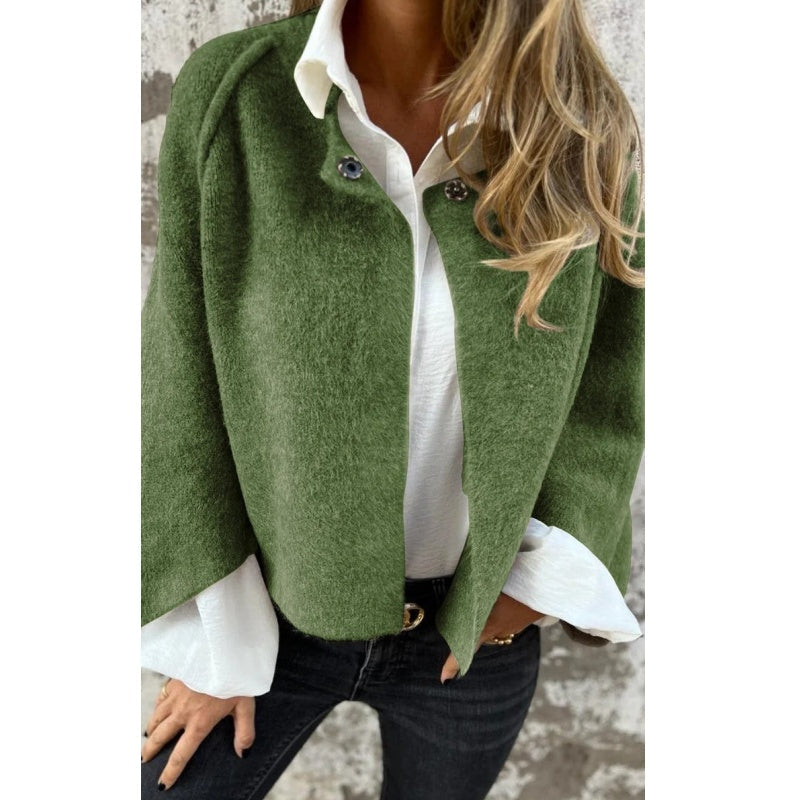 Carlena | Miękka i elegancka krótka kurtka | Ludwika