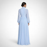 Carlena | Elegancka Sukienka Maxi z Guzikami i Kieszeniami