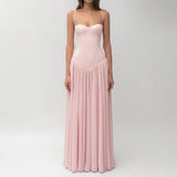 Carlena | Elegancka sukienka maxi z gorsetem sweetheart