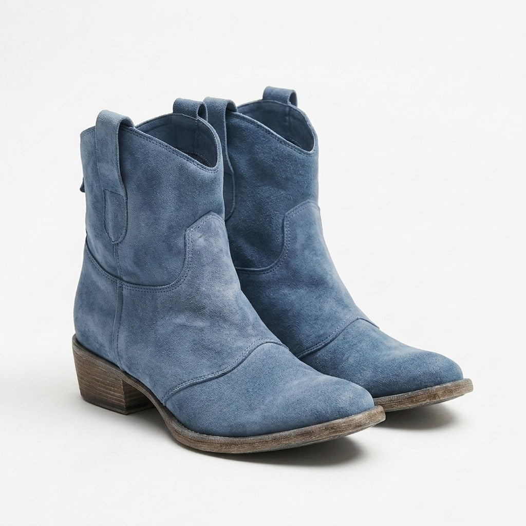 Carlena | Damskie Kowbojki za Kostkę w Stylu Western