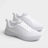 Carlena | Damskie Sportowe Sneakersy z Oddychającej Siateczki do Chodzenia