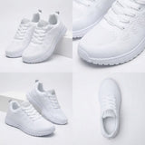 Carlena | Damskie Sportowe Sneakersy z Oddychającej Siateczki do Chodzenia