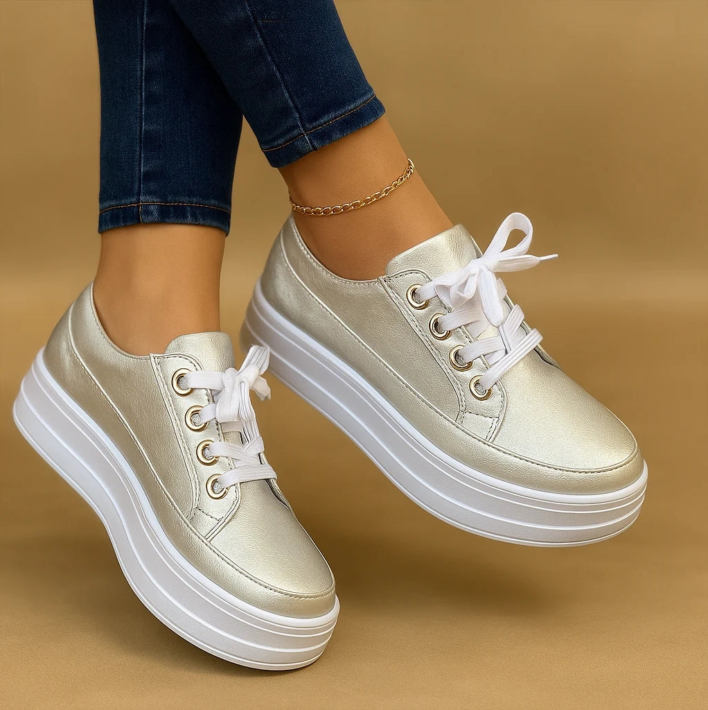 Carlena | Retro sneakersy damskie o stylu vintage | Katarzyna