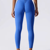 Elastyczne legginsy push up damskie wysoki stan fitness