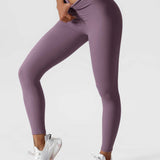 Elastyczne legginsy push up damskie wysoki stan fitness