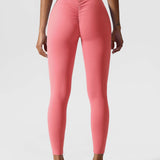 Elastyczne legginsy push up damskie wysoki stan fitness