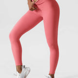 Elastyczne legginsy push up damskie wysoki stan fitness