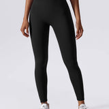 Elastyczne legginsy push up damskie wysoki stan fitness