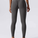 Elastyczne legginsy push up damskie wysoki stan fitness