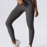 Elastyczne legginsy push up damskie wysoki stan fitness