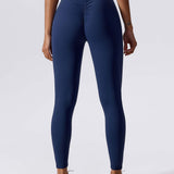 Elastyczne legginsy push up damskie wysoki stan fitness