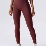 Elastyczne legginsy push up damskie wysoki stan fitness